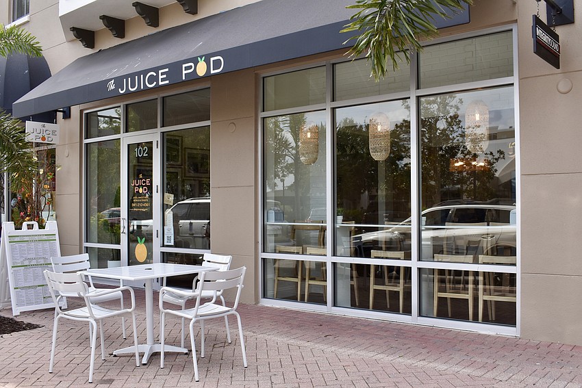 The Juice Pod is open on Lakewood Main Street across the street from the movie theater.