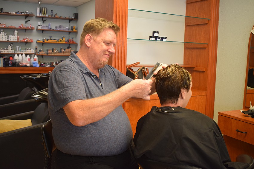 Michael Nunes from David Gregory Salon.